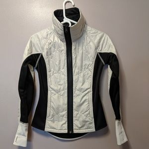 North Face fleece lined lightweight jacket